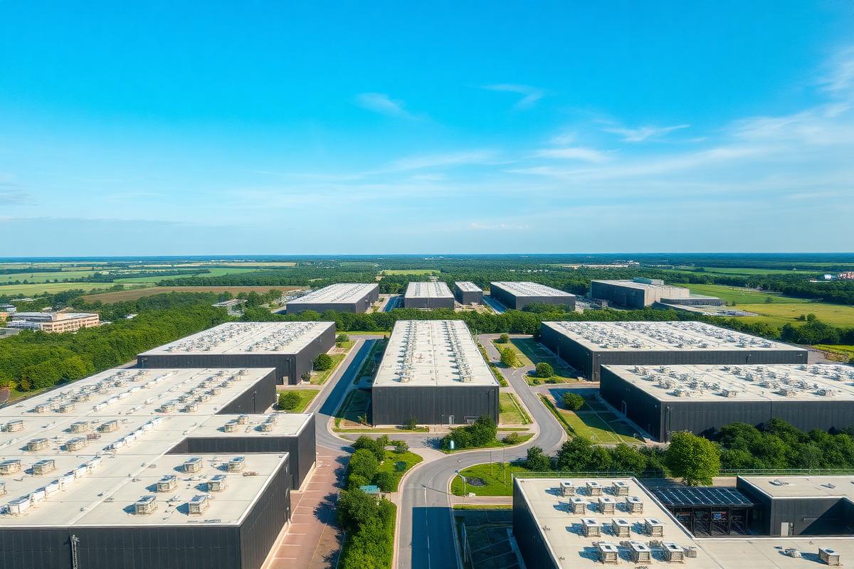 Hyperscale and co-location data centres across Europe
