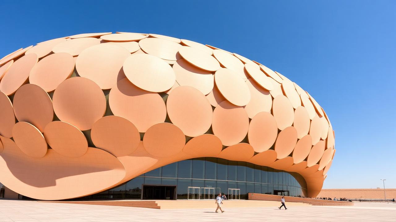 Projects: design technical studies and quantity surveying at Qatar National Museum
