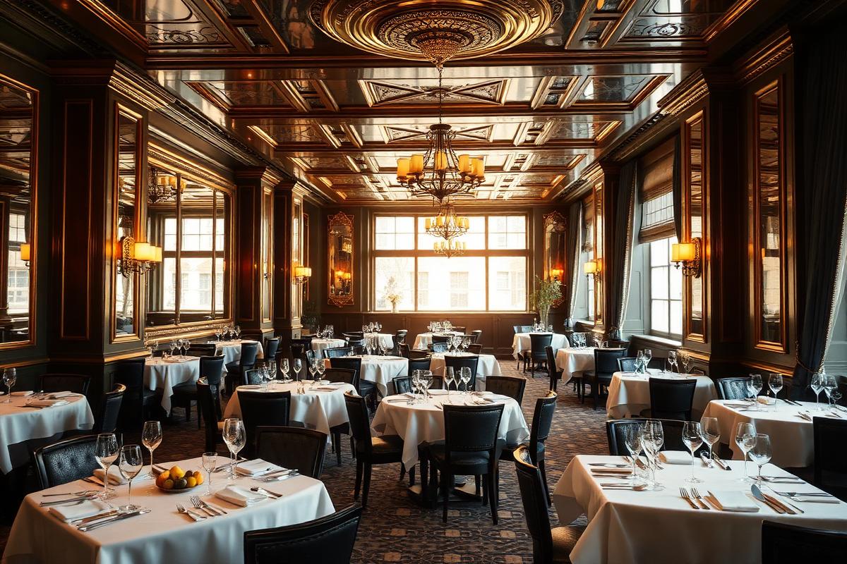 Cost consultancy at the Savoy Grill, London